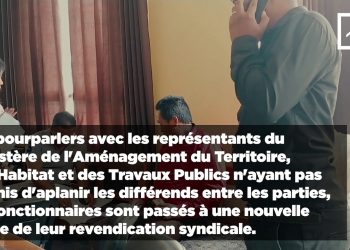 GRÈVE AU SERVICE DES DOMAINES