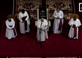 VEILLÉE DU 7 SEPTEMBRE, LE MESSAGE ET LA PRIÈRE DU PAPE FRANÇOIS