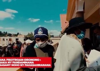 FANDRAISANA FISOTROAN DRONONO – Tsy manaraka ny fandaminana ny olona sasany noho ny fahasahiranana