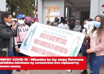 ADY AMIN&rsquo;NY COVID-19 – Mitaraina ho tsy ampy fiarovana sy fampirisihina iatrehana ny coronavirus ireo mpiasan&rsquo;ny fahasalamana sasany