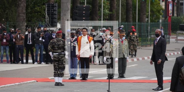 COMMEMORATION DU 26 JUIN 1960 – Andry Rajoelina « remercie » ses prédécesseurs, particulièrement l&rsquo;Amiral Didier Ratsiraka