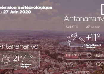 METEO du 27 juin 2020