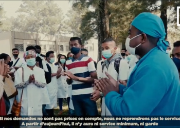 SANTE – Des internes en médecine cessent de travailler au Centre hospitalier universitaire Joseph Ravoahangy Andrianavalona