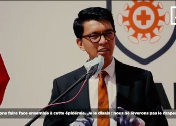 EPIDEMIE – Andry Rajoelina appelle à l&rsquo;unité et à la solidarité pour combattre « l&rsquo;ennemi commun »