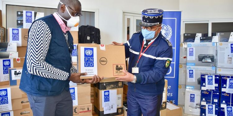SECURITE – Des lots de matériel informatique offerts par le Pnud pour contribuer à la consolidation de la paix