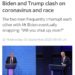 ETATS-UNIS – Un premier débat vif et houleux entre Donald Trump et Joe Biden