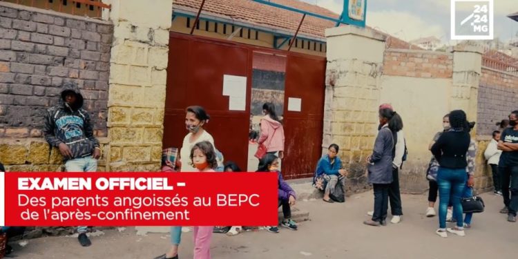 EXAMEN OFFICIEL – Des parents angoissés au BEPC de l&rsquo;après-confinement