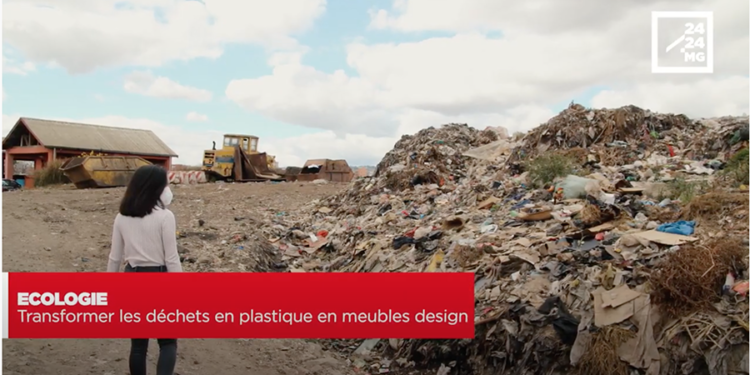 ECOLOGIE – Deux jeunes malgaches se lancent dans la transformation les déchets plastiques en meuble.