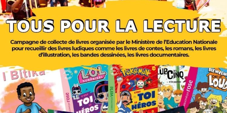 CULTURE – Le ministère de l&rsquo;Education nationale poursuit sa campagne de collecte de livres à offrir aux établissements scolaires publics