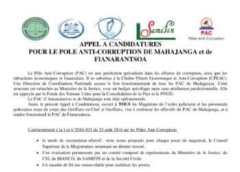 GOUVERNANCE – Le prochain pôle anti-corruption sera implanté à Fianarantsoa