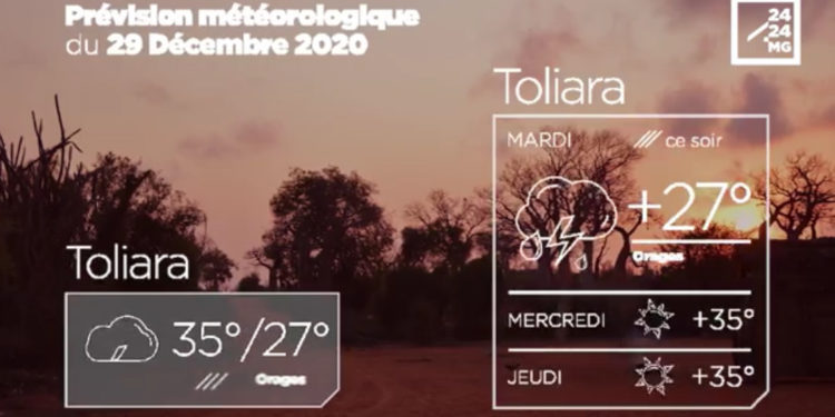 METEO du 29 décembre 2020
