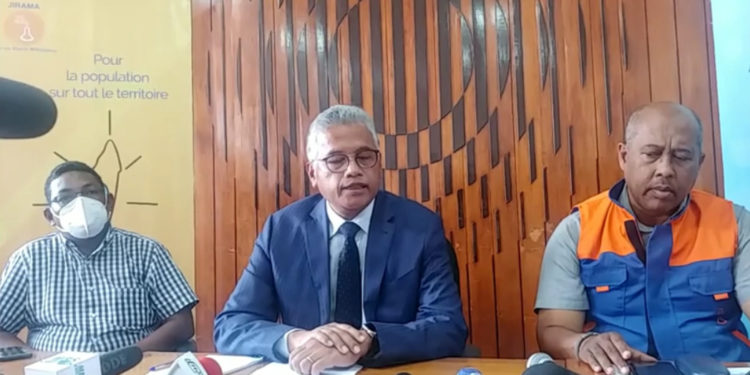 Point de presse de Vonjy Andriamanga, directeur général de la Jirama