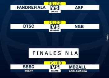 BASKET-BALL – SBBC Boeny et GNBC Analamanga défendent leur titre en finale du championnat de Madagascar N1A