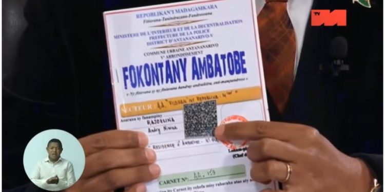 GOUVERNANCE – Les premiers carnets de fokontany numériques disponibles avant la fin du mois