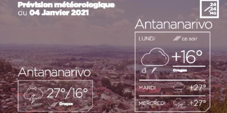METEO du 04 Janvier 2021