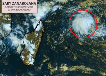METEO – Baptême imminent de la tempête Eloïse, alerte verte pour Analanjirofo et huit autres districts de la côte Est