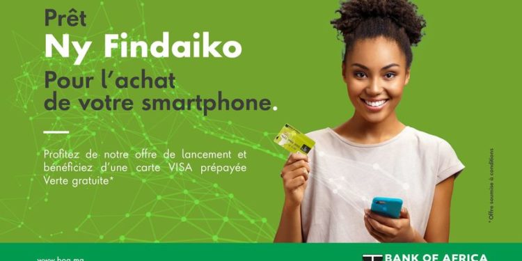 Achetez le smartphone de vos rêves à partir du Prêt Ny Findaiko de BOA Madagascar !