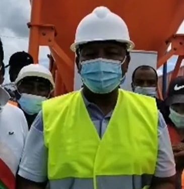 GOUVERNEMENT – Le Premier ministre dans l&rsquo;Atsimondrano pour visiter le chantier de la station conteneurisée de la localité