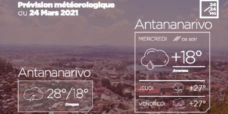 METEO du 24 mars 2021