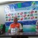 FOOTBALL – Jean Michel Cavalli, sélectionneur des Mena du Niger, et Youssouf Omaro, face à la presse avant le match Madagascar – Niger