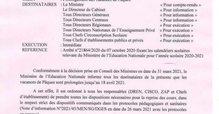 ENSEIGNEMENT – Les établissements des systèmes éducatifs étrangers ferment aussi leurs portes pour deux à trois semaines