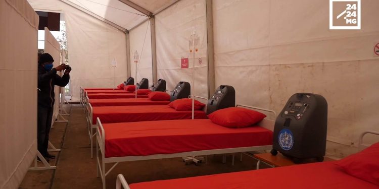 EPIDEMIE – Andry Rajoelina annonce l’importation à venir de bouteilles d’oxygène pouvant prendre en charge jusqu’à 2.000 patients