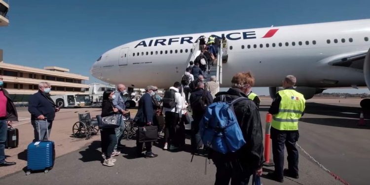 LIAISONS AERIENNES INTERNATIONALES – Les vols Air France depuis Paris vers Antananarivo en transport de fret après l’interdiction de transport de passagers