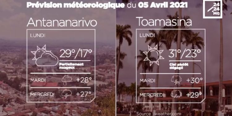 METEO du 05 avril 2021