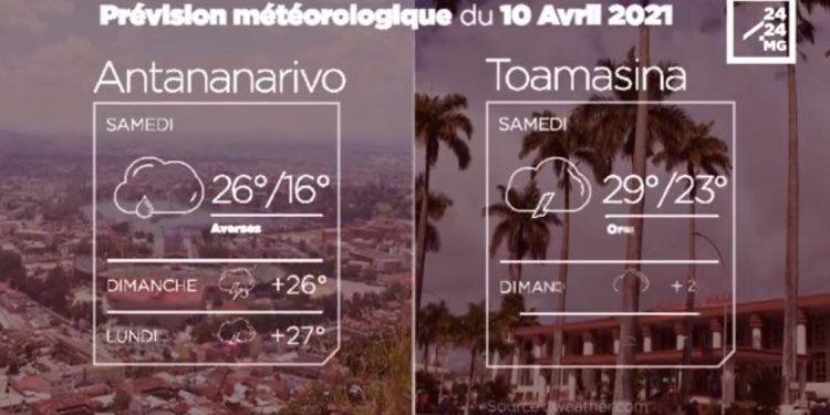 METEO du 10 avril 2021
