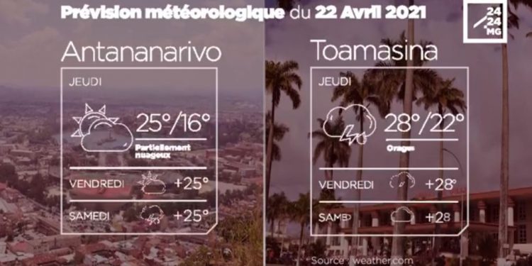 METEO du 22 avril 2021