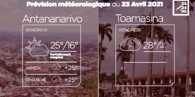METEO du 23 avril 2021