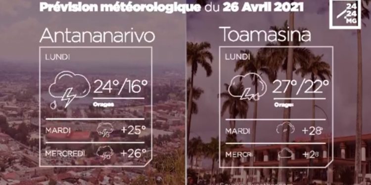 METEO du 26 avril 2021