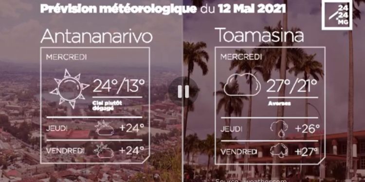 METEO du 12 mai 2021
