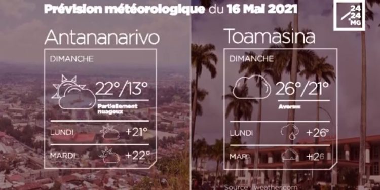 METEO du 16 mai 2021