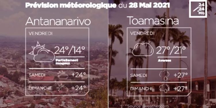 METEO du 28 mai 2021