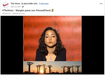 MUSIQUE – Marghe, la finaliste malgache à The Voice, rêve de jouer dans l’Allée des baobabs à Morondava