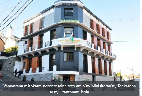 ADMINISTRATION – Le ministère de l’Économie et des finances reprend son immeuble à Ambatonakanga