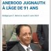 DISPARITION – Décès de l&rsquo;ancien Président et ancien Premier ministre mauricien Anerood Jugnauth