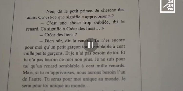 LITTERATURE – La traduction malgache de l’œuvre Le Petit Prince en édition collector