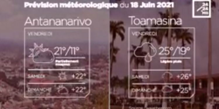 METEO du 18 juin 2021