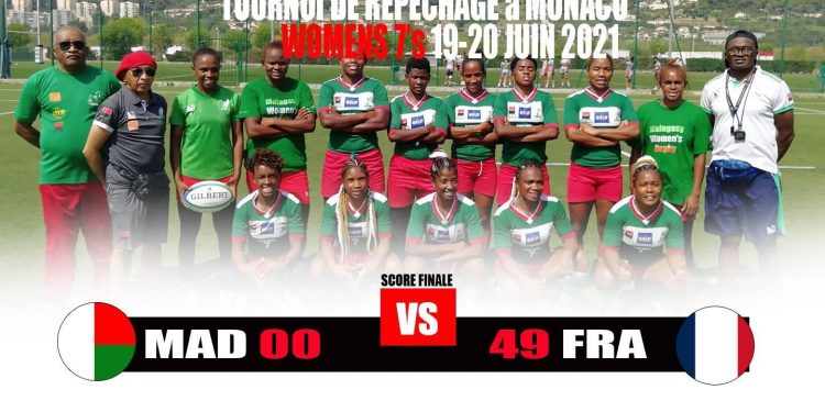 RUGBY – Les Makis dames trébuchent d&rsquo;entrée face à la France au tournoi de repêchage en vue des Jeux olympiques