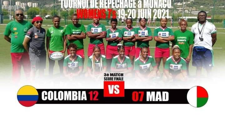 RUGBY – Madagascar éliminé du tournoi de repêchage des Jeux olympiques après une troisième défaite face à la Colombie
