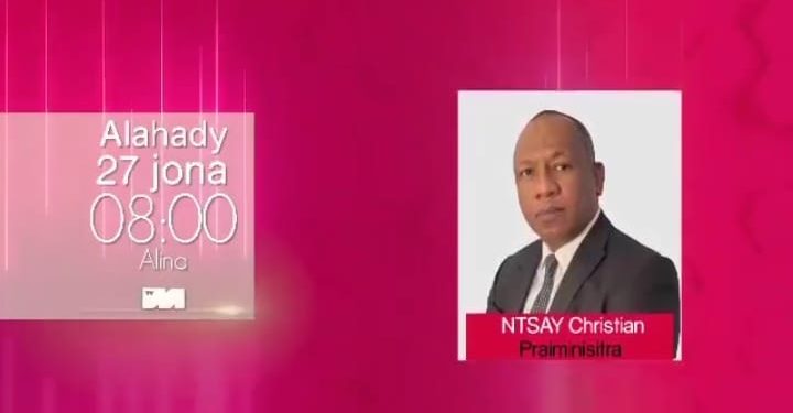URGENCE SANITAIRE – Le Premier ministre Christian Ntsay s&rsquo;adressera à la Nation ce dimanche à 20h