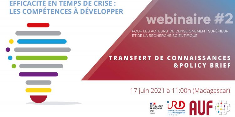 Vous souhaitez développer vos compétences dans le transfert de connaissances et le policy brief?