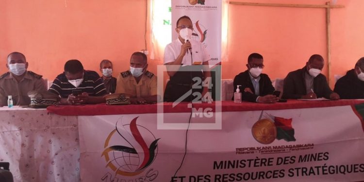 MINES – Fidiniavo Ravokatra promet l’ouverture formelle de la carrière d’Andilana Avaratra