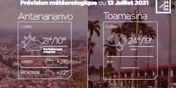 METEO du 12 juillet 2021