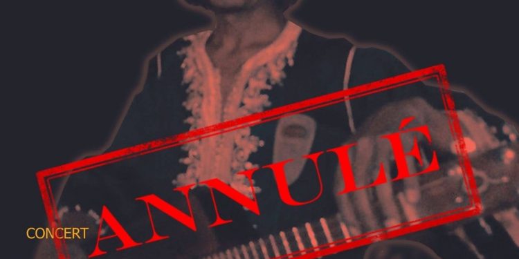 SOIREE – Les concerts et les cabarets annulés les uns après les autres