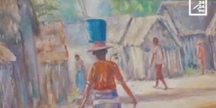 ART PLASTIQUE – La patience et la persévérance peintes par Mahenina Andrianaivo