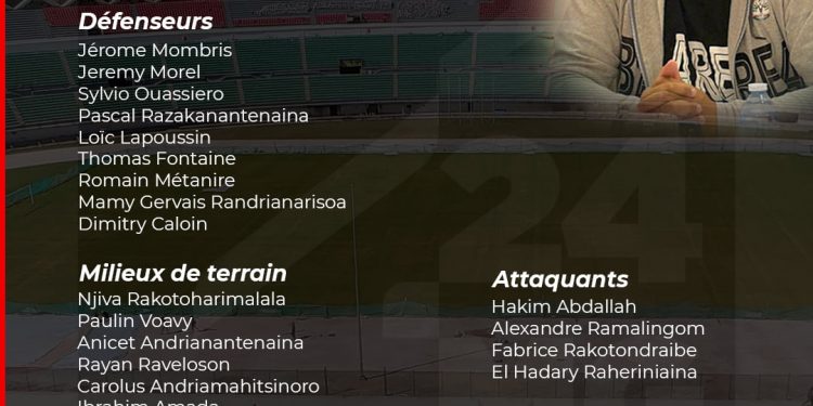 FOOTBALL – Une liste élargie classique pour la grande première d’Eric Rabesandratana à la tête des Barea