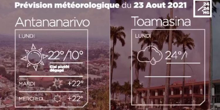 METEO du 23 août 2021